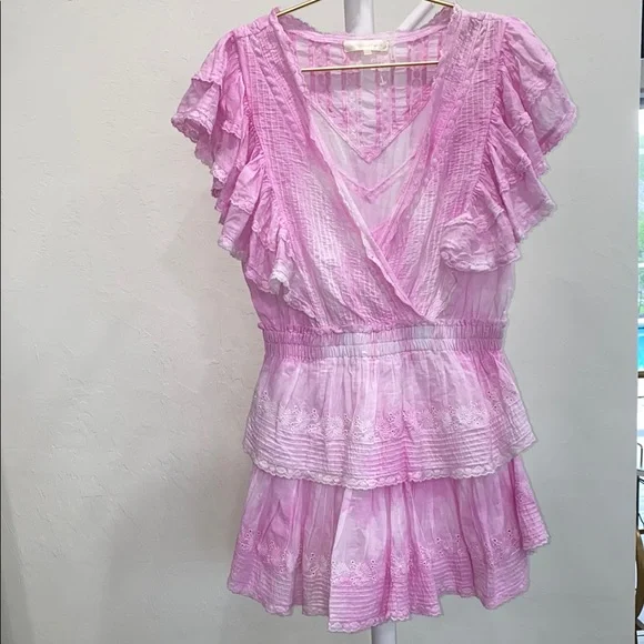 Love Shack Fancy Gwen medium mini dress